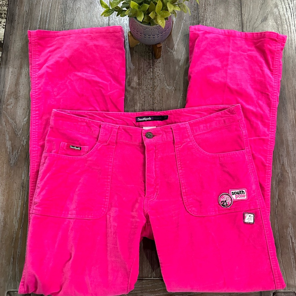 South Pole Pink Boot Cut Pants